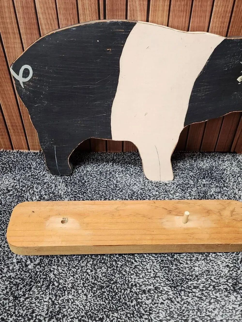 Wooden Pig Decor #A77 - Picture 12 of 12